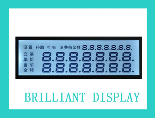 Custom Design Segment LCD Modules with RoHS Certifivates