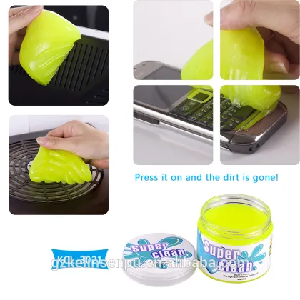 The Soft gel material easy removes duster Magic clean