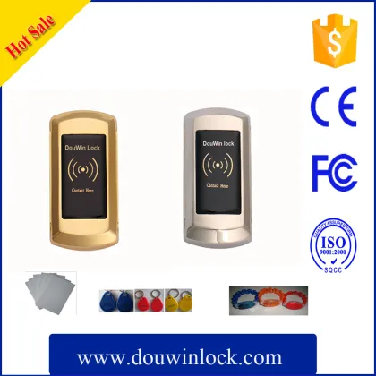 Mutifunctional electronic locker lock electronic rfid card lock new zinc alloy lock