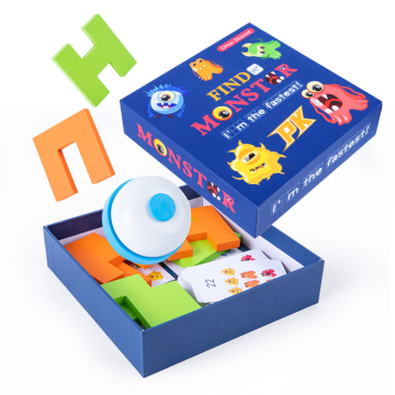 Find Monsters vs. Fun: Interactive Wooden Jigsaw Puzzles for Early Education and Preschool Kids