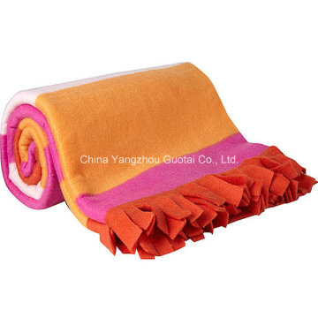 Colorful Soft Striped Blankets for Promotion (GT-09671)