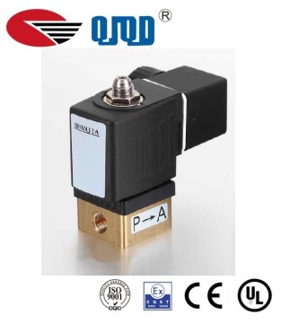 1/8 inch 2-2 way direct acting brass solenoid valve