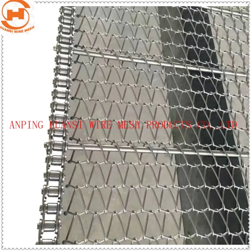 Stainless Steel Chain Roller Conveyor Belt for Food Industry