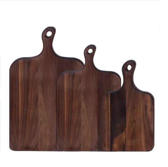 Rectangle walnut wood chopping board