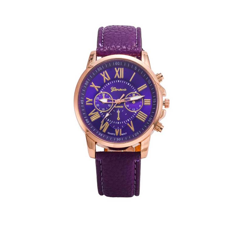 Fashion Personalized Leather Band Quartz Watch