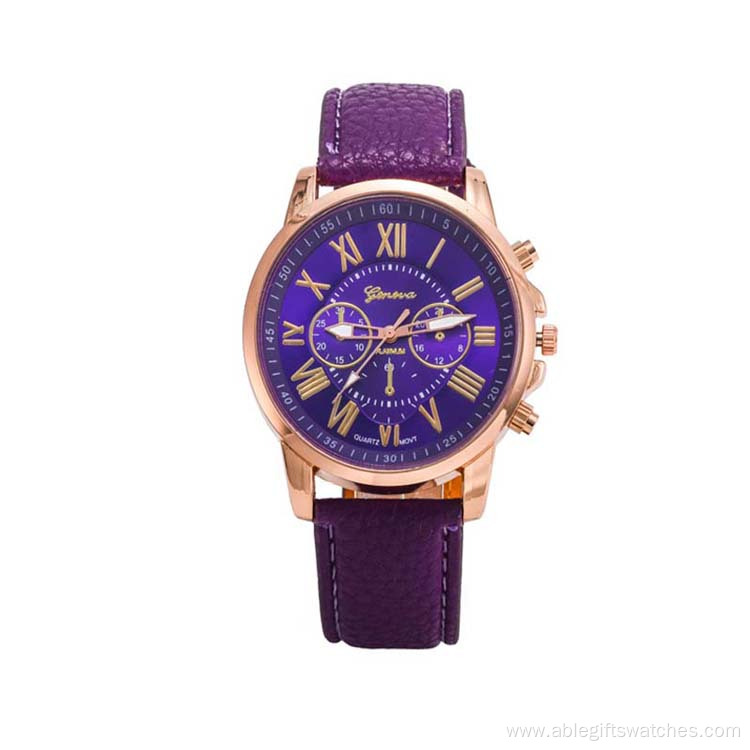 Hot Sale Adults Mechanical Leather Wrist Watch