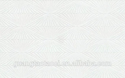 Fushan 3D Glazed Interior Kitchen or Bathroom Ceramic Wall Tile 25x40