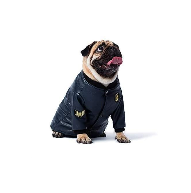 Leather Dog Jacket Pet Clothes