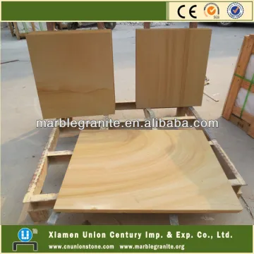 Yellow Veined Sandstone Wall Tile Panel