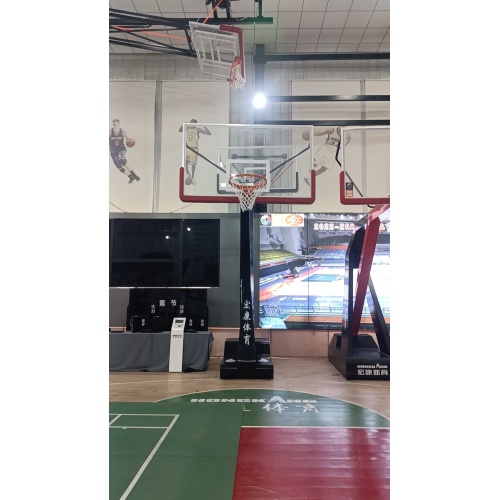 portable Movable basketball backstop