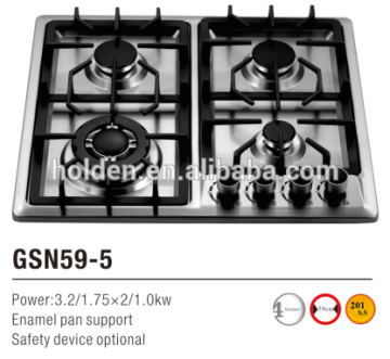 GSN59-5 4 burner electric spiral stove regulator gas stove