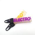 Pvc rwber keychain arferiad gyda chylch allweddol