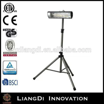 Electric Quartz Infrared Heater 2500W Waterproof IP65