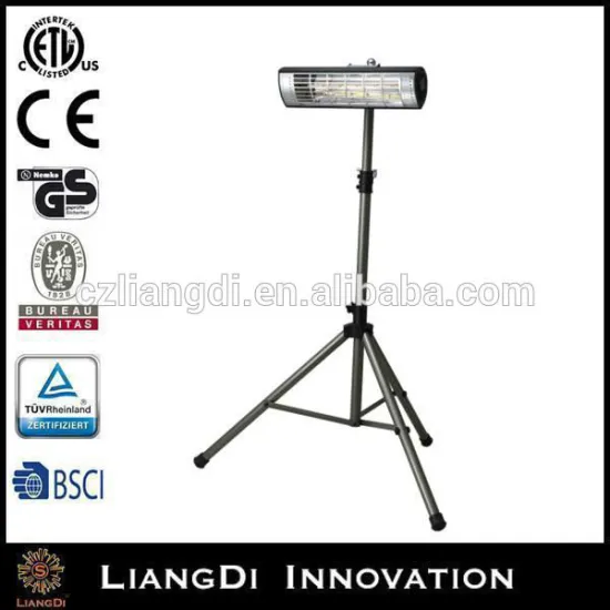 Electric Quartz Infrared Heater 2500W Waterproof IP65