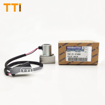 Solenoid Valve 702-81-57400 for PC200-7 Hydraulic Pump and 702-21-57500 for PC200-8 Komatsu