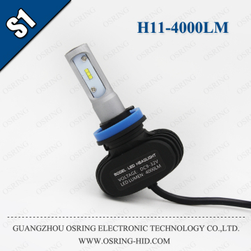 OSRING S1 H11 LED CAR HEADLIGHT 20W 4000LM S1 H11 LED HEADLIGHT CSP CHIP WATERPROOF IP67 HIGH QUALITY