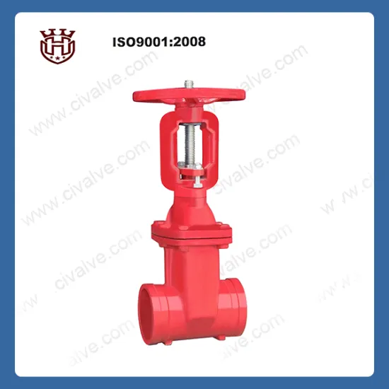 AWWA OS&Y rising stem gate valve
