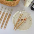 Bacchette in bambù antimuffa a forma di ago in stile coreano