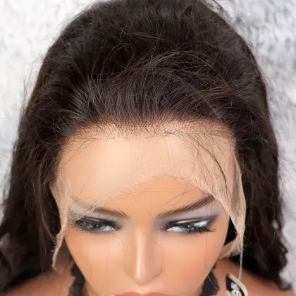 Frange Perruque Coupe Pas Cher Wigs 100% Human Hair Lace Front Istanbul Wig