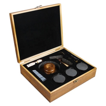 SGS Certified Old Fashioned Whiskey Wood Smoker Kit with Torch - Customizable Cocktail Smoker Father's Gift