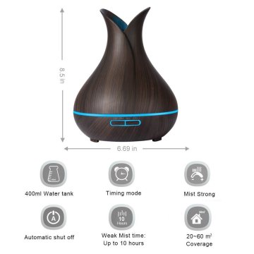 New Tulip Wood Grain Perfume Aroma Diffuser