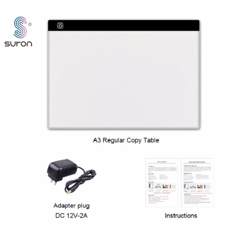 Suron Rasting Light Box Drawing Board Art Pad