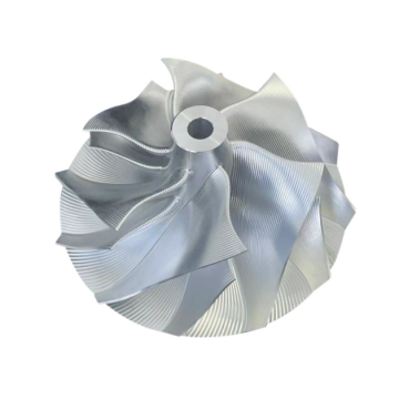 High-Speed Turbo Impeller with Custom CNC Machining