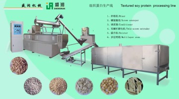 Textured Soy Protein Processing Machinery (TSE65-S/TSE85-S)