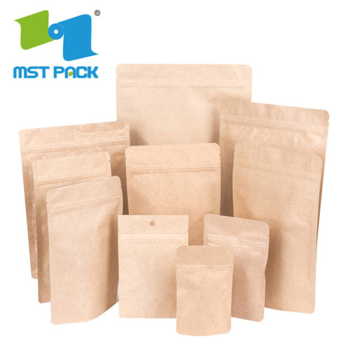 Food Grade Kraft Paper Bag With/Without Window