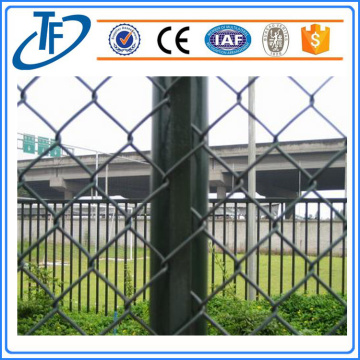 PVC Green Chain Link Fence