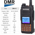 Baofeng DM-X GPS Record Tier 1&2 tier II Dual Time Slot DMR Digital/Analog Walkie Talkie Portable Radio Upgrade of DM-1702