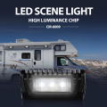 Berkualiti tinggi 12v 24v trak yang diketuai cahaya 4.6 &quot;18w LED Scene Light Truck 18W LED Work Light