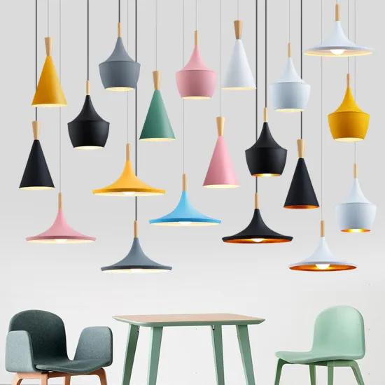 Vintage Nordic Industrial Pendant Lighting for Restaurants and Stores