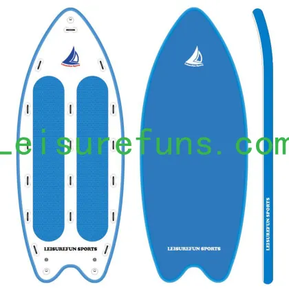 strong big inflatable wind surf board