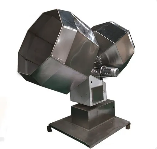 Double head snack food seasoing machine