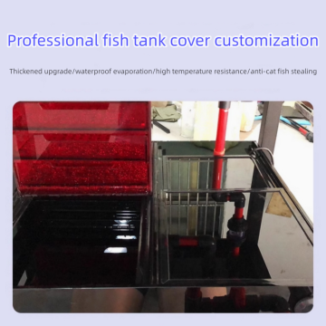 Customizable Glass Fish Tank Anti-jump Cover