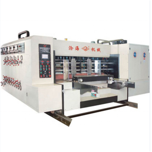 Automatic carton pizza box making printing machine