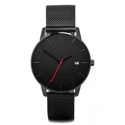 Low MOQ Custom Logo Stainless Steel Quartz Watch