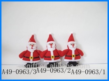 Guangdong Factory produce popular design fabrics cloth Christmas Ornaments