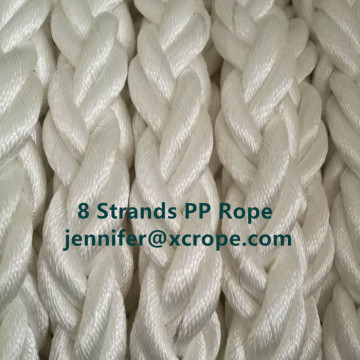 8 Strands PP Mooring Rope