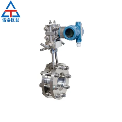 Intelligent balanced orifice flowmeter