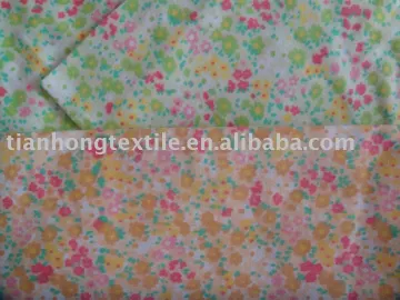 100% Cotton Woven Printing Flannelette Cloth Fabric