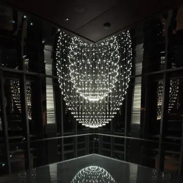 Modern Glass Ball Hotel Chandeliers decoration