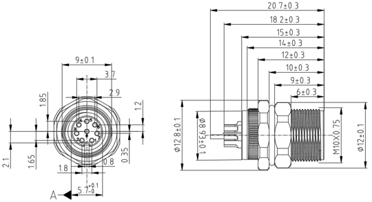 M8 Connector Pinout