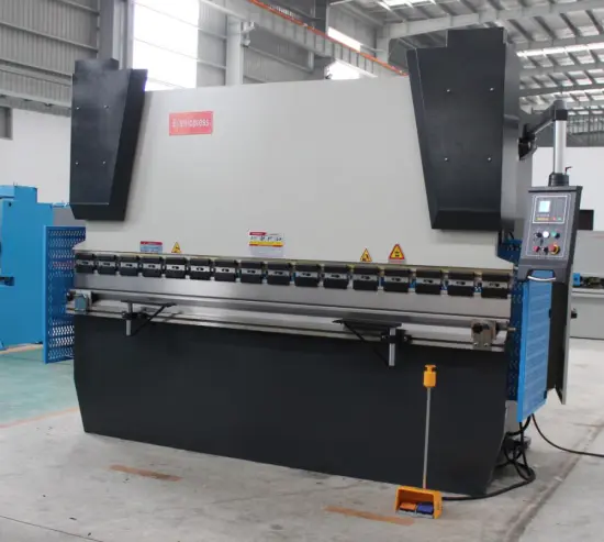 Sheet metal folding machine, press brake, steel plate bending machine