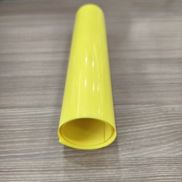 High Glossy Solid Color Yellow PET Film