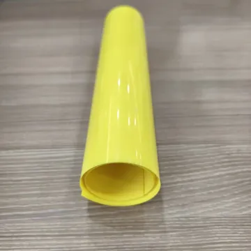 High Glossy Solid Color Yellow PET Film