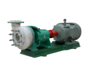 Pompa centrifuga in plastica fluoro