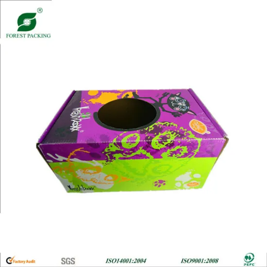CUSTOMIZED CORRUGATED GIFT BOXES WITH WINDOWS