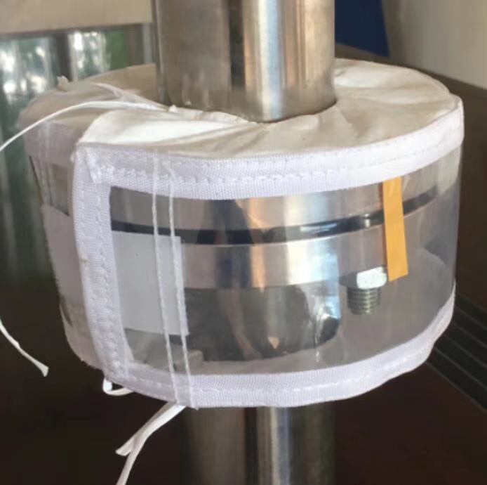 Proteção de pulverização PTFE para conexões de tubulação